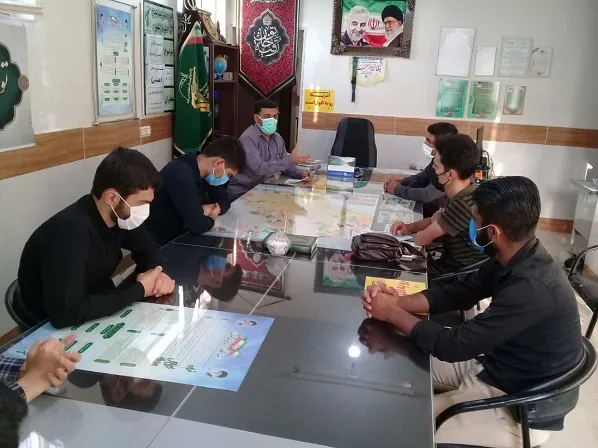 برگزاری نشست عقیدتی در حوزه 153حضرت ولیعصر(عج) سپاه  شهر قدس