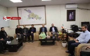 دیدار مدیرعامل عمران سهند با سرپرست اداره راه و شهرسازی آذربایجان شرقی