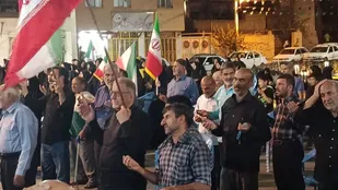 اجتماع عزاداران رضوی در میدان تجمعات شهر چمگردان