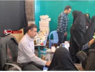 حضورگروه جهادی شهید حاج حسین همدانی درروستای قاسم آباد