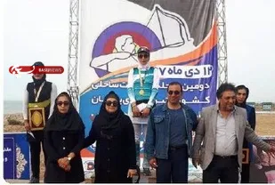 قهرمانی بانوی کماندار استان در مسابقات کشوری
