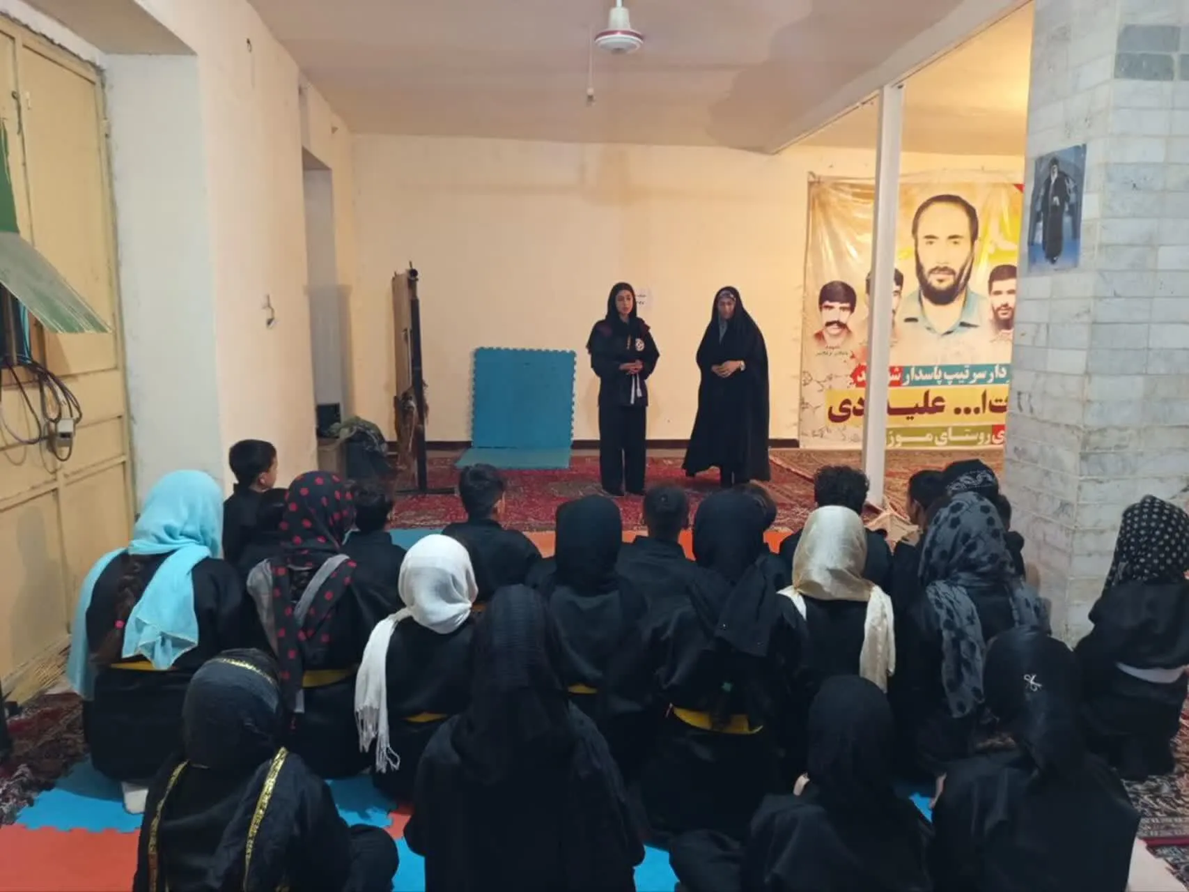 مراسم اختتامیه کلاس‌های تابستانی «طرح نوجوانه‌ها» در پایگاه کوثر موزرم