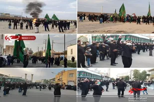 اقامه مراسم عزای حسینی عصر عاشورا در سرخه