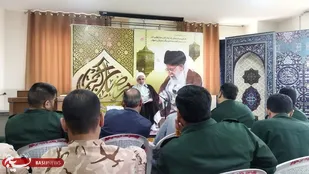 برگزاری جلسه اخلاق توسط حجت الاسلام رضایی (استاد اخلاق)
