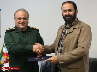 تفاهم&zwnj;نامه دوجانبه معاونت روابط عمومی و تبلیغات سپاه قدس گیلان با بسیج سازندگی سپاه قدس گیلان