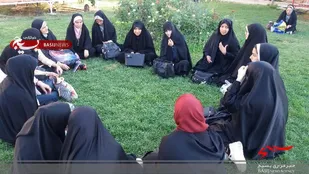 برگزاری اردوی جوانه&zwnj;های صالحین پایگاه محدثه بهار
