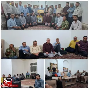آیین تجلیل از مربی قرآن شهید مدافع حرم در گتوند