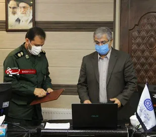 امضای تفاهم نامه همکاری سازمان بسیج سازندگی استان قزوین و اداره کل آموزش فنی و حرفه&zwnj;ای