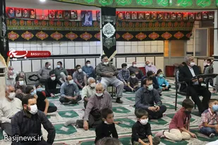گرامیداشت شهدای ترور در پایگاه شهید مدنی همدان