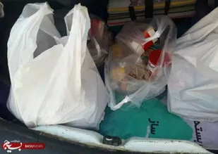توزیع ماسک و بسته های معیشتی در محله صادقیه و خلیج فارس