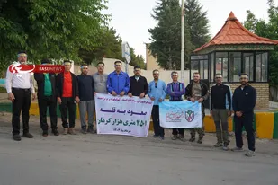اعزام تیم کوهنوردی سپاه فتح به کرمان/ پرچم کنگره ملی شهدای کهگیلویه و بویراحمد بر فراز قله هزار به اهتزاز در می آید