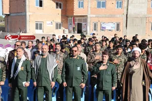 رزمایش گروه های جهادی استان گلستان در گنبدکاووس برگزار شد.