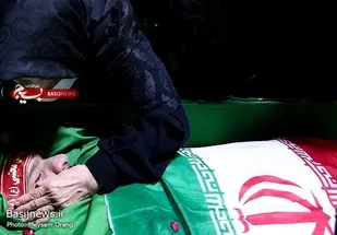 مراسم وداع و تشییع پیکر بسیجی مدافع امنیت، &laquo;شهید پوریا احمدی&raquo;