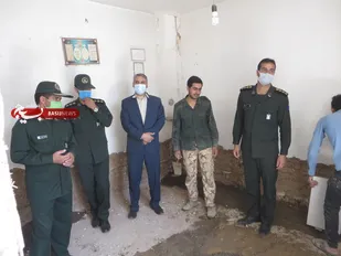 بازدید جانشین ناحیه مقاومت بسیج سپاه سرایان از گروه جهادی شهید نوری آیسک