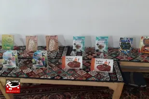 برپایی نمایشگاه کتاب با موضوع امر به معروف در روستای نیر رزن
