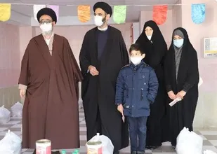 همت زوج طلبه سردرودی و دستگیری از نیازمندان