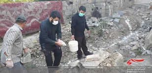 ساخت خانه محروم توسط گروه جهادی شهدای طلاب قائم شهر