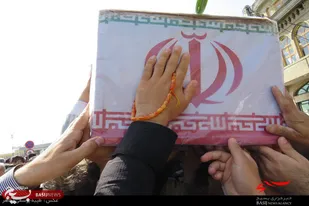 تشییع پیکر مطهر شهید &laquo;سهرابلویی&raquo; در همدان