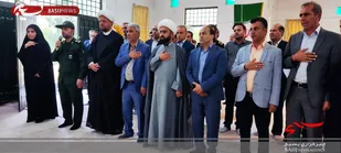 آیین غبارروبی و عطر افشانی قبور مطهر شهدای شهرستان جم برگزار شد