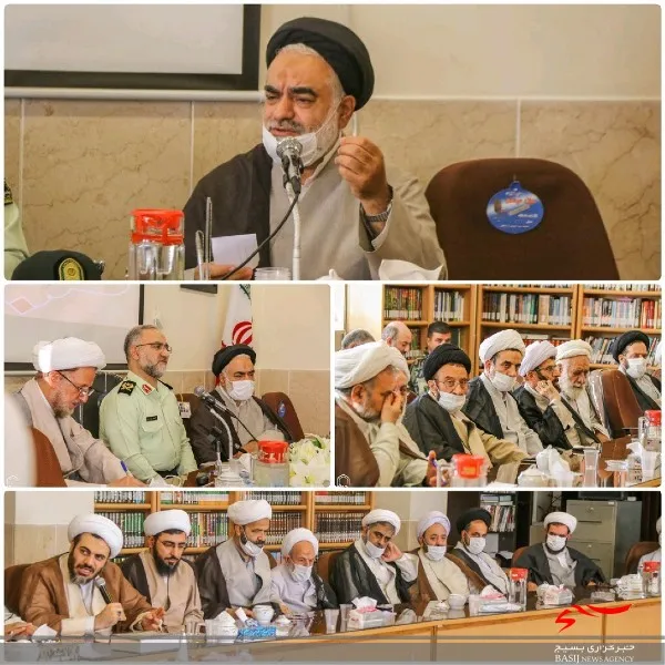 دیدار و گفتگوی ائمه جماعات اصفهان با سردار میرحیدری