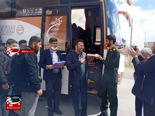 اعزام جمعی از بسیجیان وردنجان به مشهد