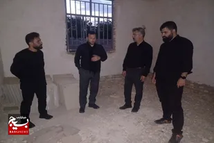 فرمانده سپاه ناحیه سرخه از پایگاه در ساخت روستا افتر بازدید کرد