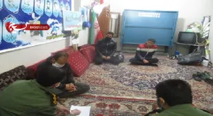برگزاری جلسه برنامه ریزی هفته بسیج در پایگاه بسیج حضرت مهدی (عج)