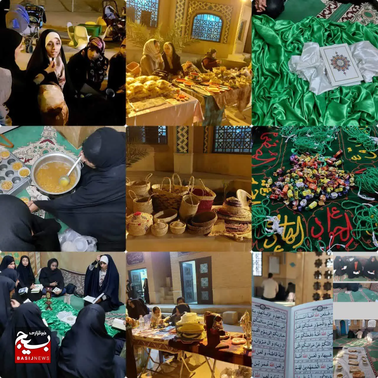 اجرای خادمیاران رضوی در صحن موزه دفاع مقدس خرمشهر