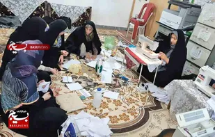 راه&zwnj;اندازی کارگاه&zwnj;های خانگی در روستاهای کرمانشاه با فعالیت بانوی جهادگر
