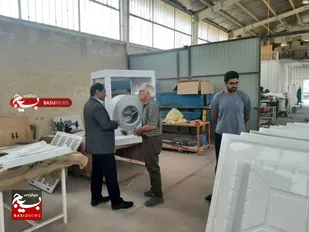 سرکشی مسئول بسیج مهندسین صنعت و معدن سپاه استان سمنان از شرکت صنعت خاورمیانه