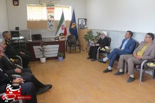 &nbsp;دیدار اعضای شورای تأمین گلپایگان با فرمانده سپاه گلپایگان