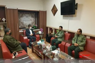 دیدار مدیر بسیج کارمندان با معاون اقتصادی استاندار