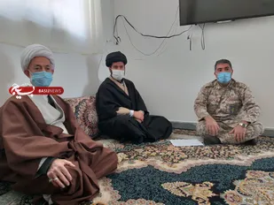 دیدار مسئول تعلیم و تربیت سپاه شاهرود و هیات همراه با سرمربی صالحین شهر بیارجمند
