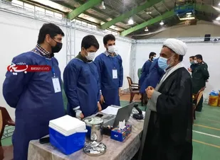 بازدید از مرکز واکسیناسیون شهرک شهید محلاتی
