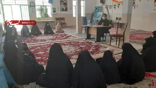 توجیه گردان&zwnj;های سایبری و فضای مجازی خواهران بسیجی میبد