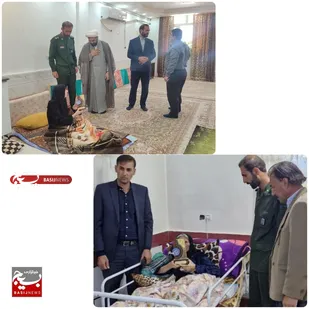 دیدار و بازدید عیدانه از خانواده شهدا در شهرستان اندیکا