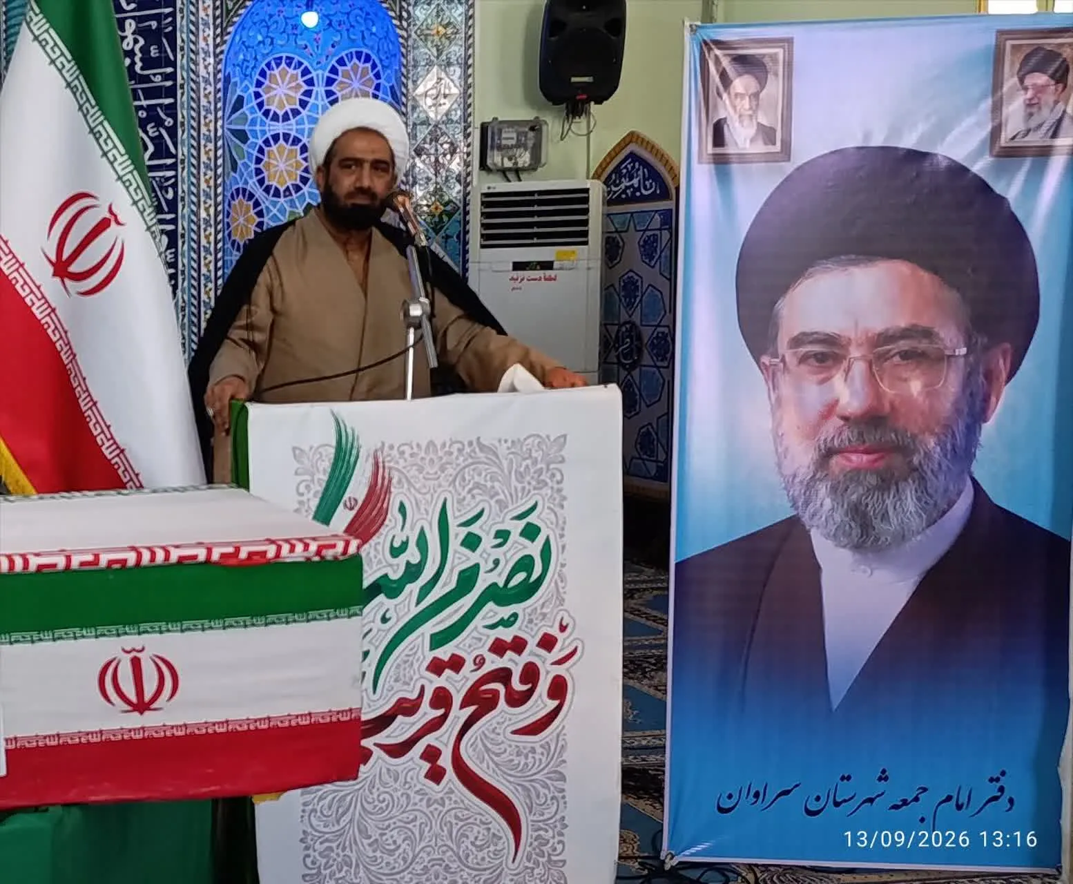 محکومیت شهادت مدافعان امنیت در سراوان توسط امام جمعه شهرستان