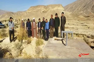 مرمت و بازسازی مخزن آب روستایی بخش سیمکان با اعتبار ۸۰۰ میلیون ریال
