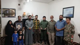 تجلیل از ایثار و فداکاری در آبادان؛ دیدار با خانواده شهید علی عبودی