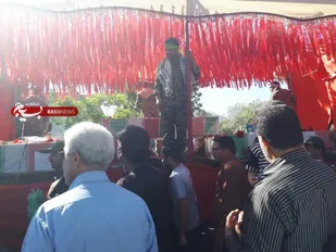 پیکر مطهر 9 شهید دفاع مقدس در شهرضا تشییع شد