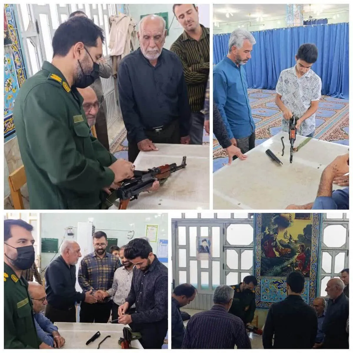 کارگاه آموزش سلاح و تیراندازی در آغاجاری