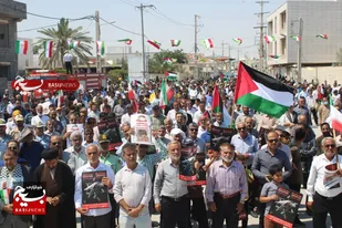 فریاد آزادی قدس در دیّر طنین انداز شد
