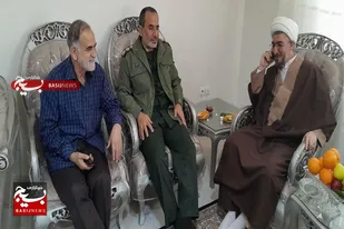 دیدار مسئول و معاون هماهنگ کننده نمایندگی ولی فقیه در سپاه انصارالحسین(ع) همدان با وابستگان نمایندگی
