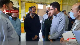بازدید دکتر عباسی و سرهنگ علیزاده از ۴ واحد تولیدی در شهرک صنعتی اشتهارد