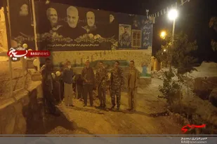 گشت محله محور بسیج در روستا عبدالله آباد سرخه برگزار شد