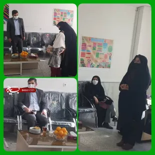 تقدیر مسئول بسیج فرهنگیان شاهرود از زحمات فرهنگیان دبستان شهید باکری