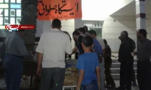 برپایی ایستگاه صلواتی در زمان افطار