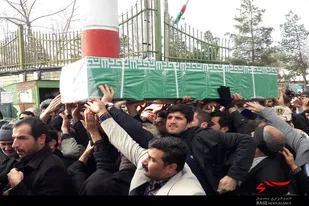 تشییع پیکر مطهر شهید &laquo;شوهانی&raquo; در نهاوند