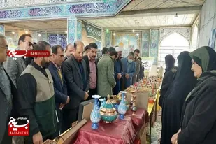افتتاح نمایشگاه اقتصاد مقاومتی و مشاغل خرد خانگی در اقلید
