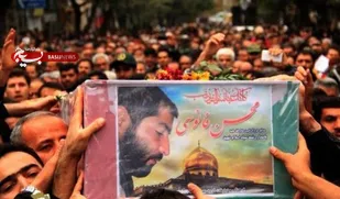تشییع و خاکسپاری پیکر مطهر شهید فانوسی